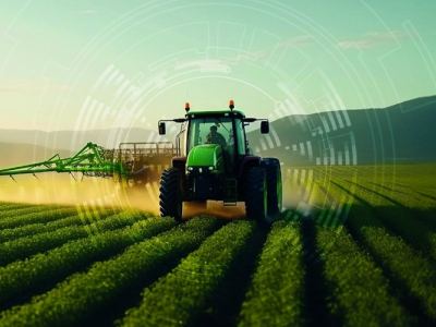 ¿Cómo el posicionamiento y la navegación permiten el funcionamiento inteligente de la maquinaria agrícola?