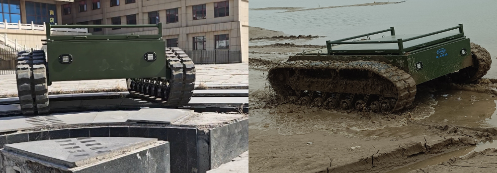 RMP-D400 tracked robot chassis