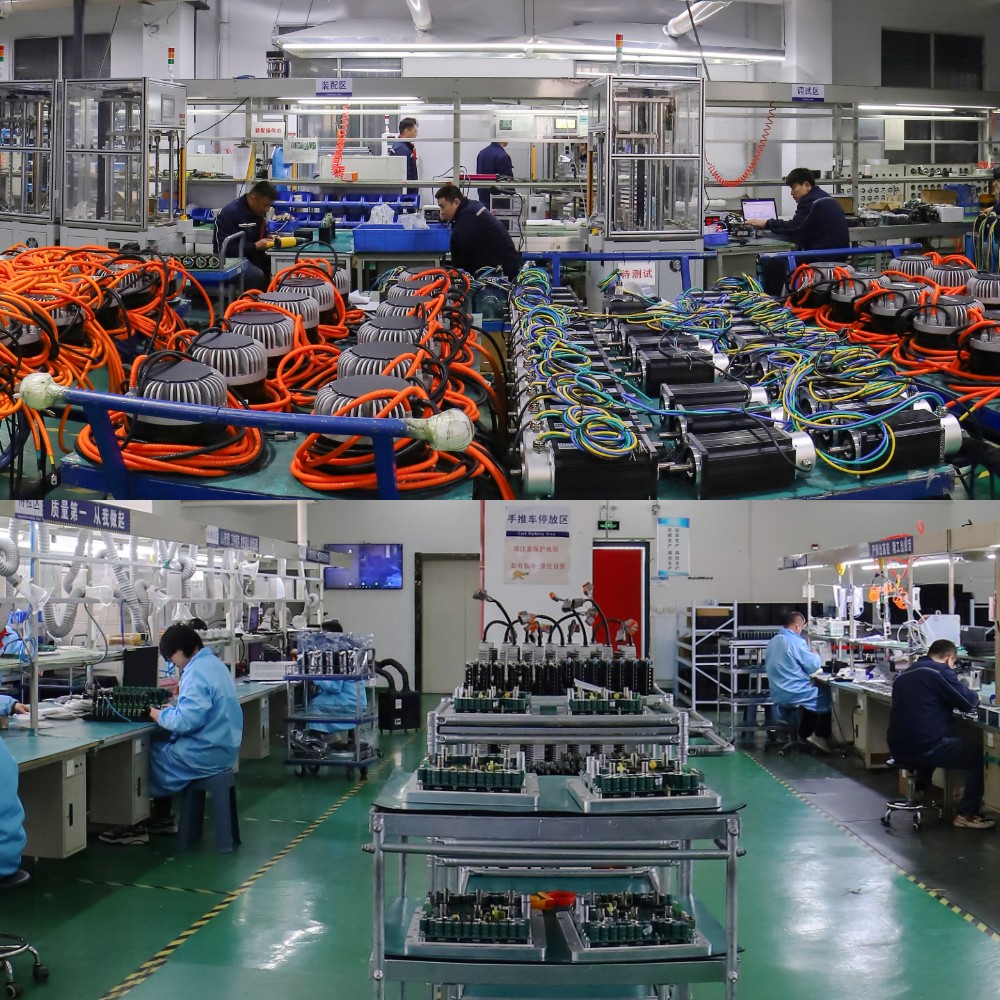 Equipamento avançado e oficina de roda motriz AGV Equipamento avançado e oficina de roda motriz AGV