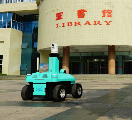 Application of Wheeled Chassis in Campus Inspection Robot