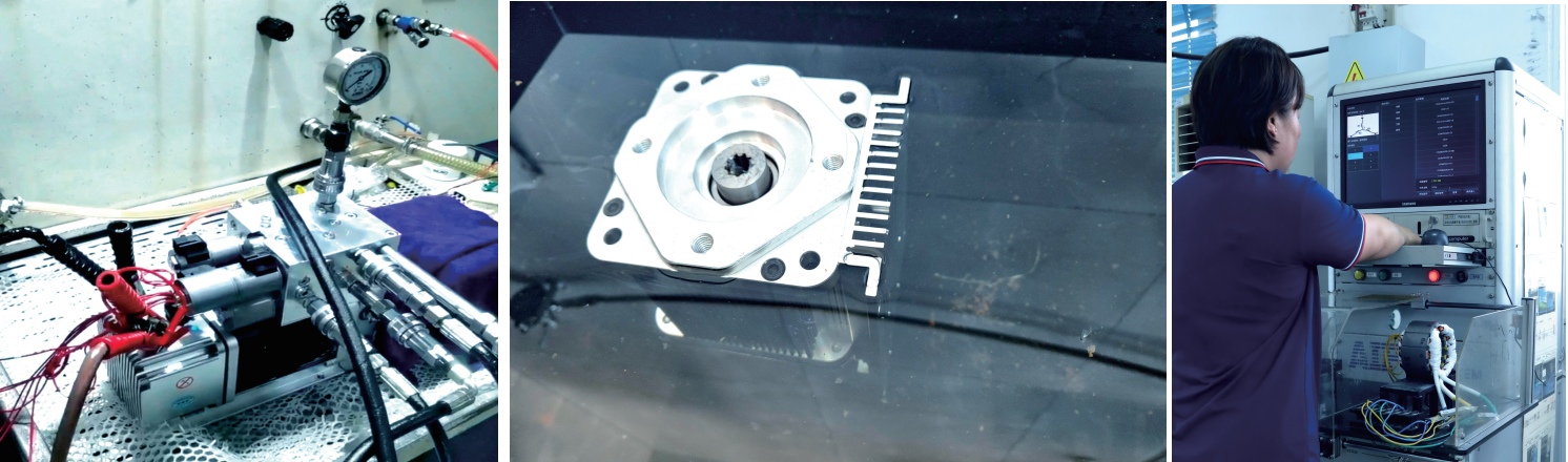 Hydraulic Pump Motor Performance Testing Hydraulic Pump Motor Performance Testing