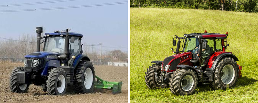 Áreas de aplicación del motor de dirección del tractor Áreas de aplicación del motor de dirección del tractor
