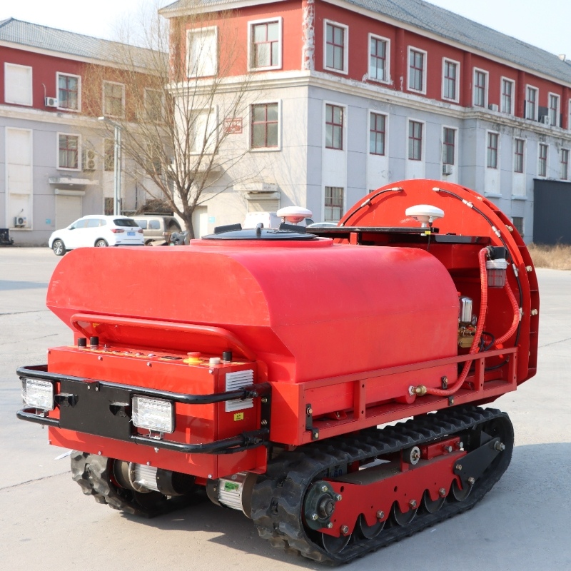Robot de fumigación de huertos