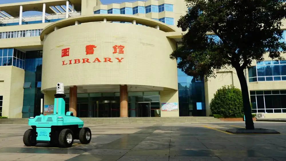 Application d'un châssis à roues à un robot d'inspection de campus