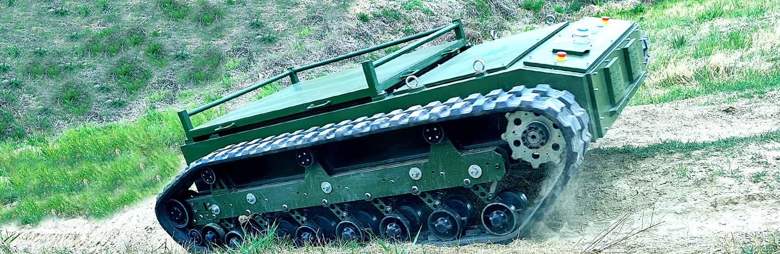 RMP-D400 tracked robot chassis