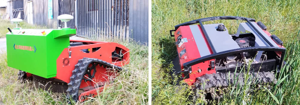 Áreas de aplicación de las cortadoras de césped con control remoto Áreas de aplicación de las cortadoras de césped con control remoto