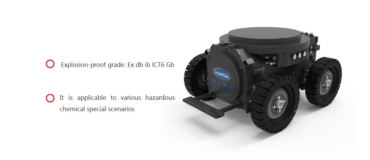 Explosion-proof wheel chassis Explosion-proof wheel chassis