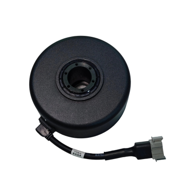 Lenkmotor des Traktors