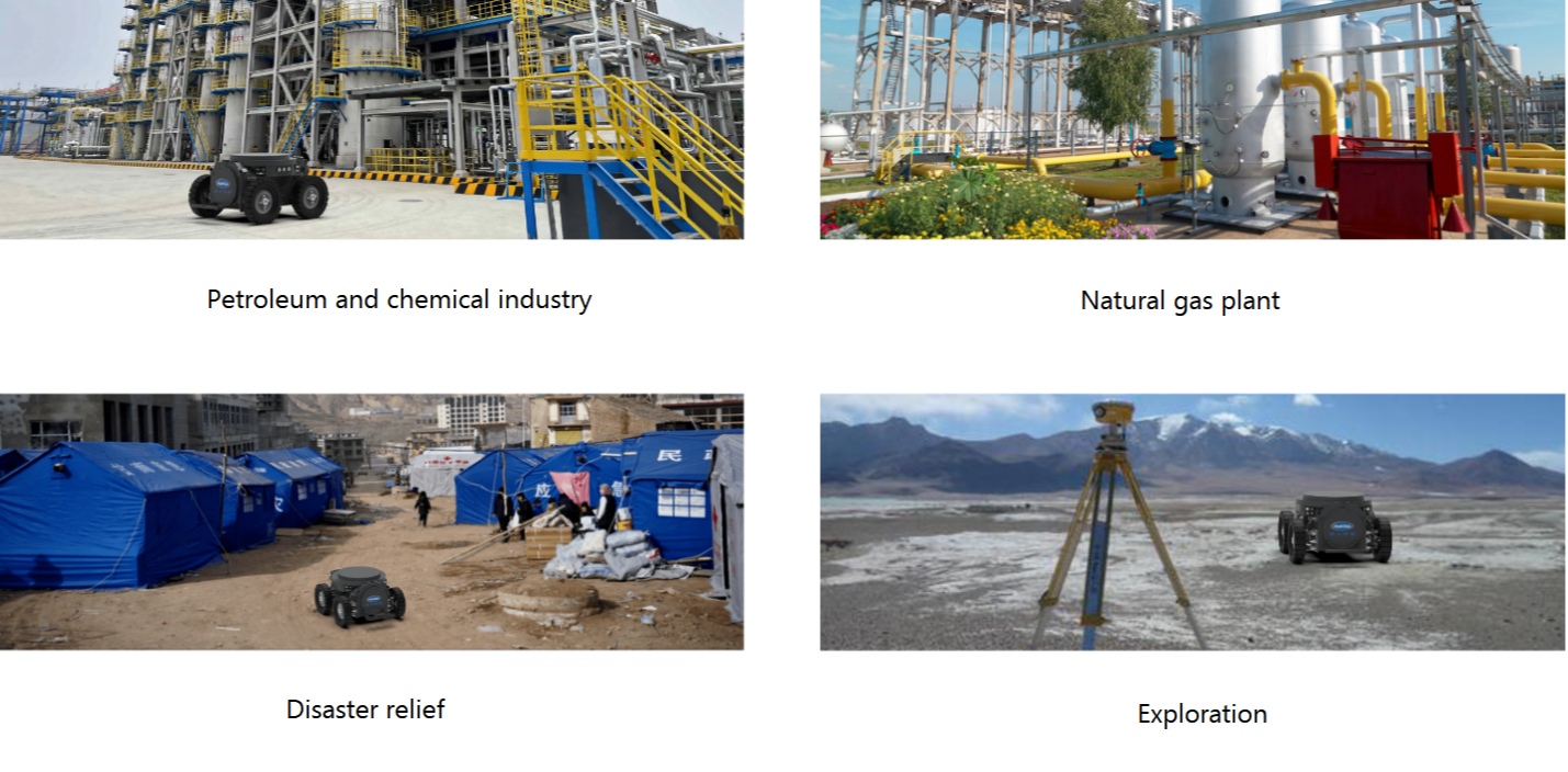 Explosion-proof wheel chassis Explosion-proof wheel chassis