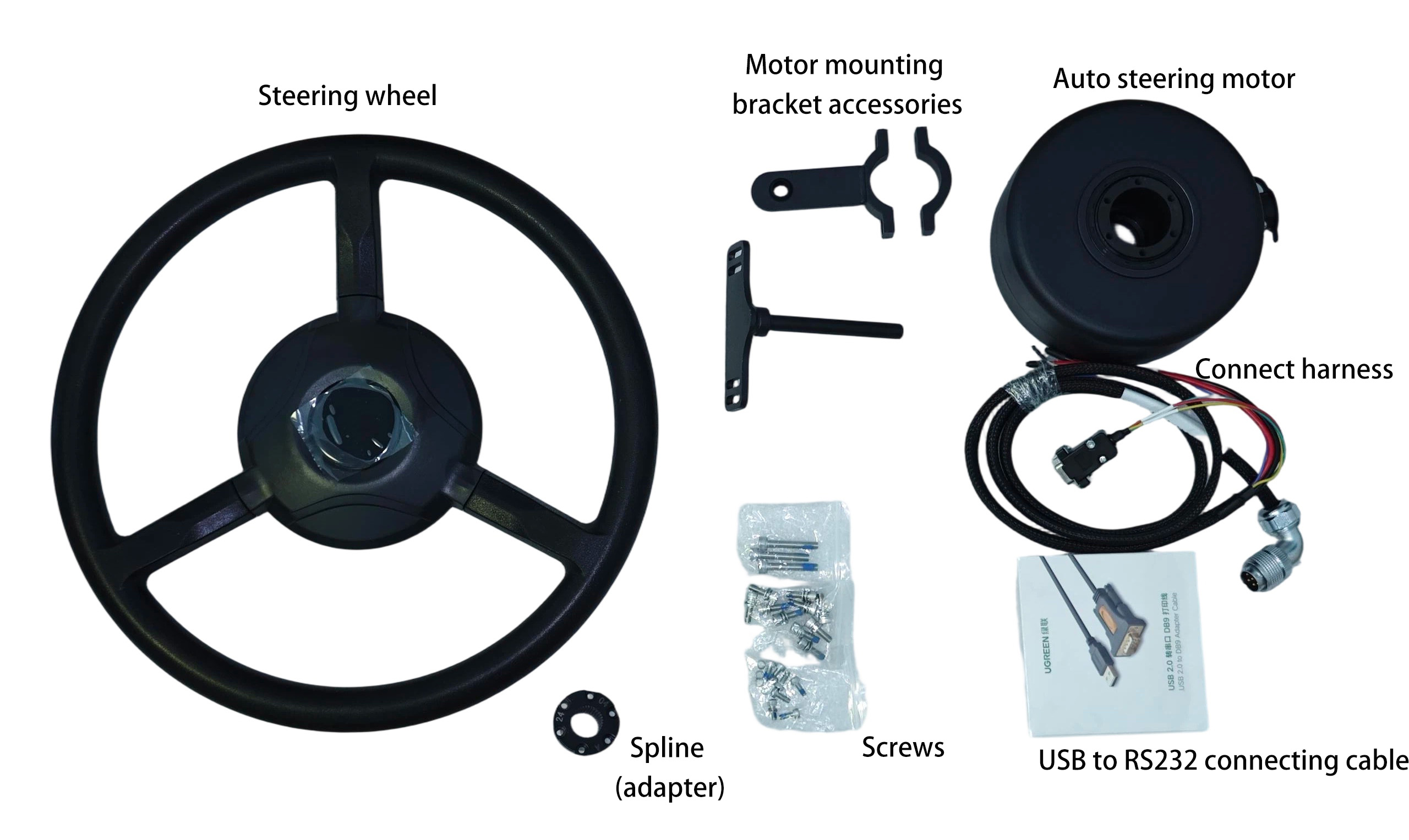 Unmanned Driving Auto Steering Motor