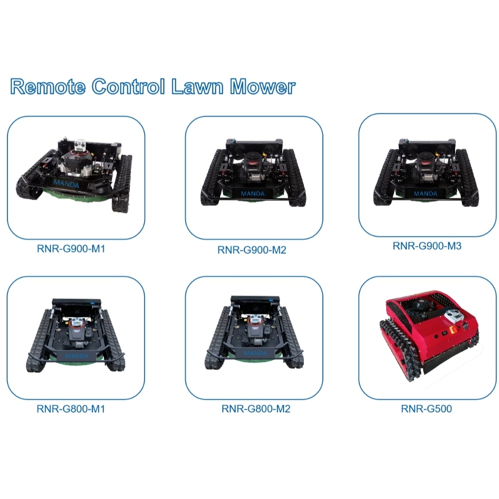 Cortadora de césped con control remoto
