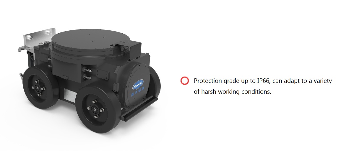 Explosion-proof wheel chassis