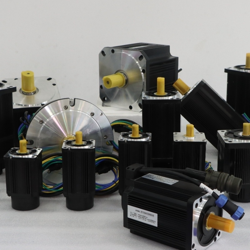 Servomotor de 96V 5000W con freno