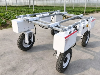 Comment raccourcir le cycle de R&D des robots agricoles ? Le châssis à quatre roues motrices apporte la solution.