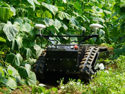 연약지반에서 궤도형 차체의 핵심적인 장점은 무엇인가요?