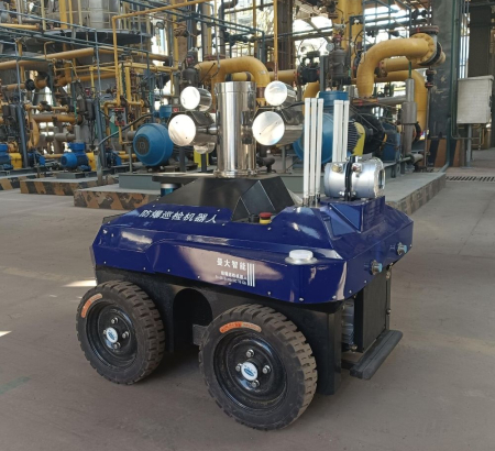 Aplicação de chassis com rodas à prova de explosão