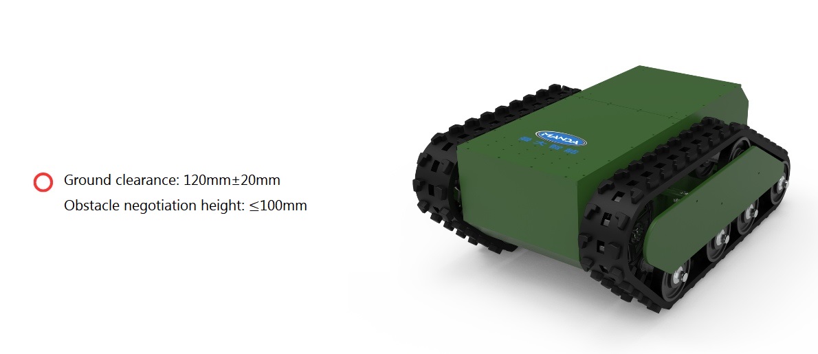 Plataforma robótica con tanque RMP-D100 Plataforma robótica con tanque RMP-D100