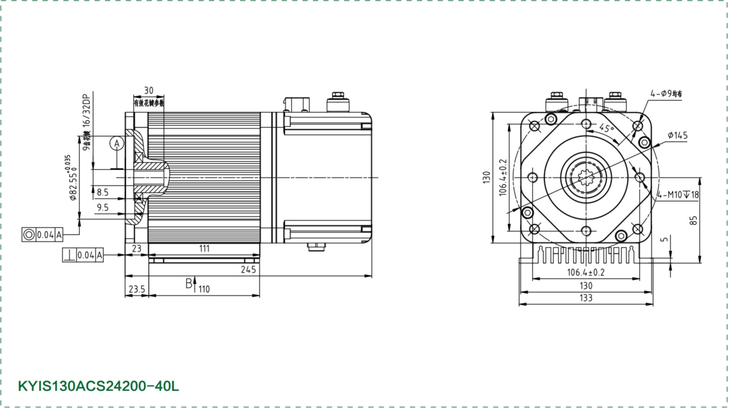 Hydraulic Pump Motor Drawing Hydraulic Pump Motor Drawing