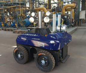 Aplicação de chassis com rodas à prova de explosão