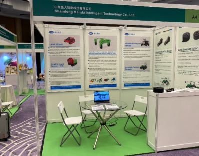 Manda Intelligence Participated in "Remarkable Shandong" Agricultural Trade (Malaysia) Expo 2025: Empowering Smart Agriculture with Robot Chassis